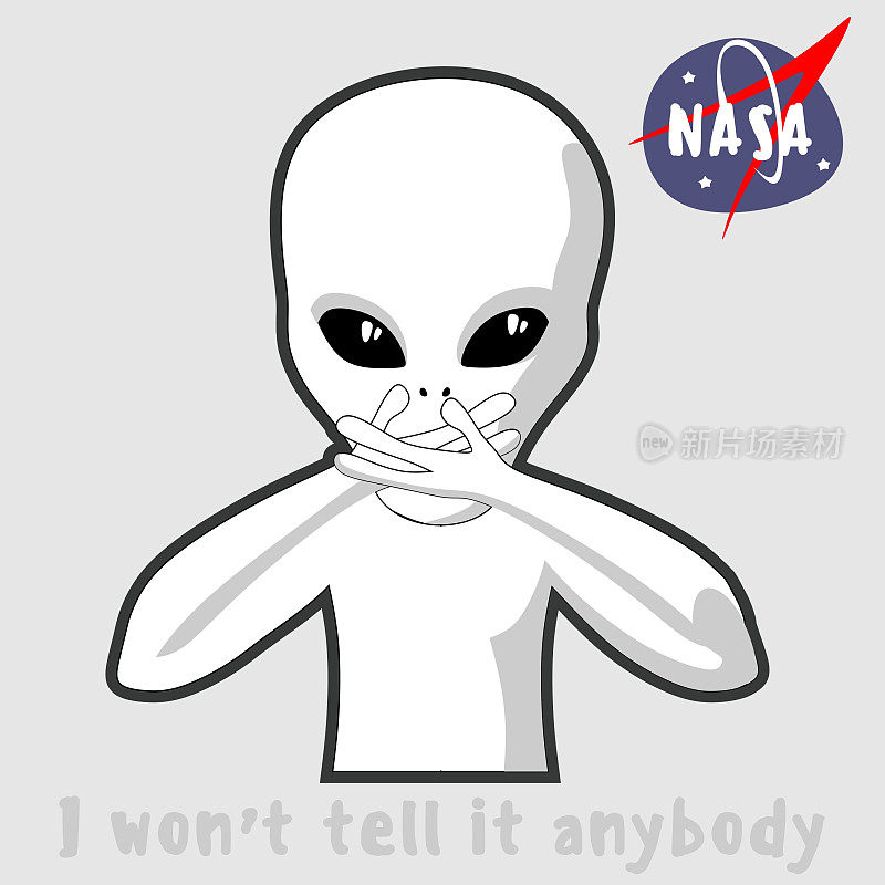 The alien depicts wisdom: I won`t tell it anybody